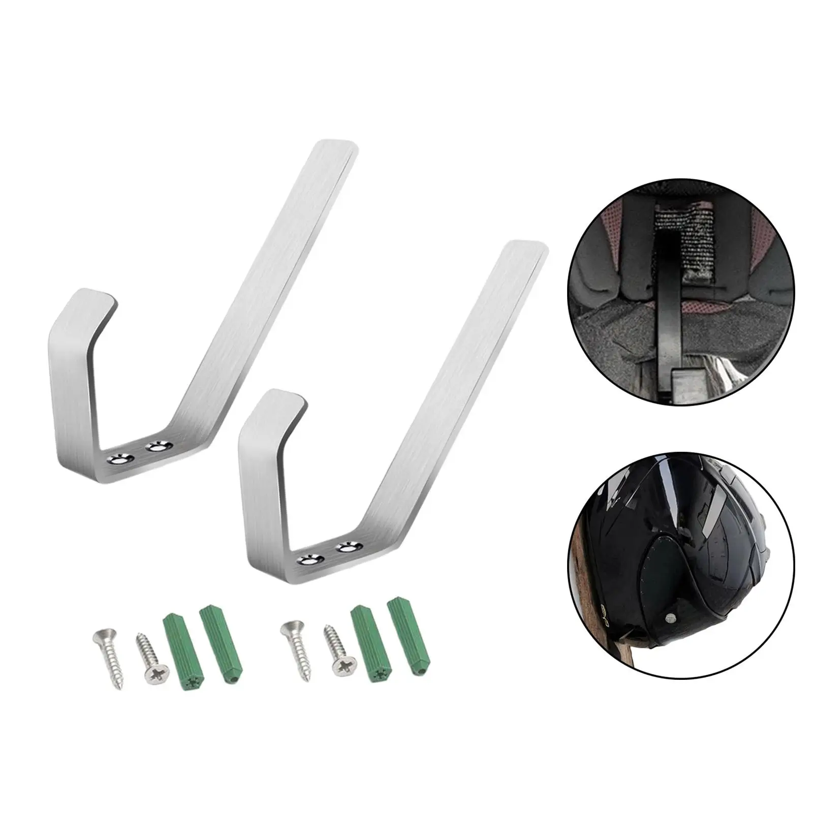 

2pcs Motorcycle Hook Multifunctional Accessories Holder Wall Mount hanger Rack