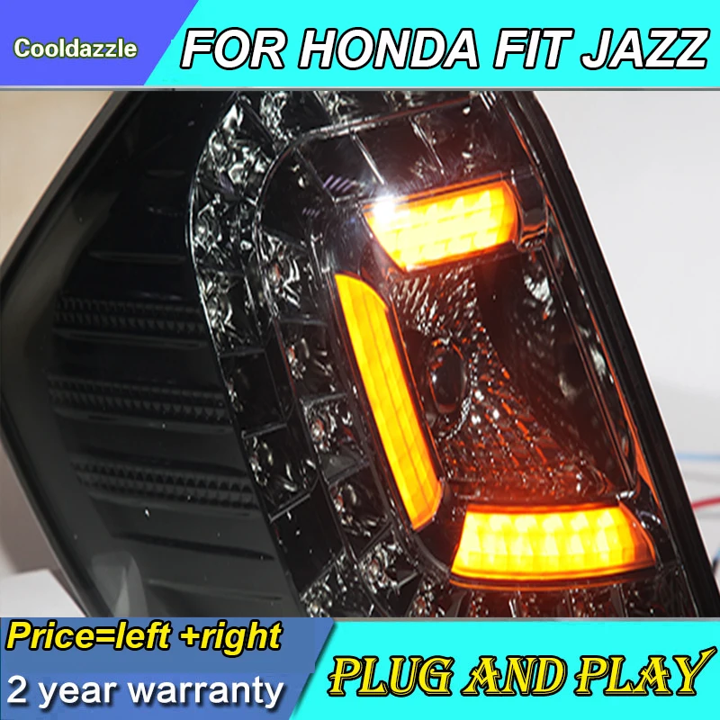 Задний фонарь для HONDA FIT JAZZ светодиодный задний 2009-2012 года парковки
