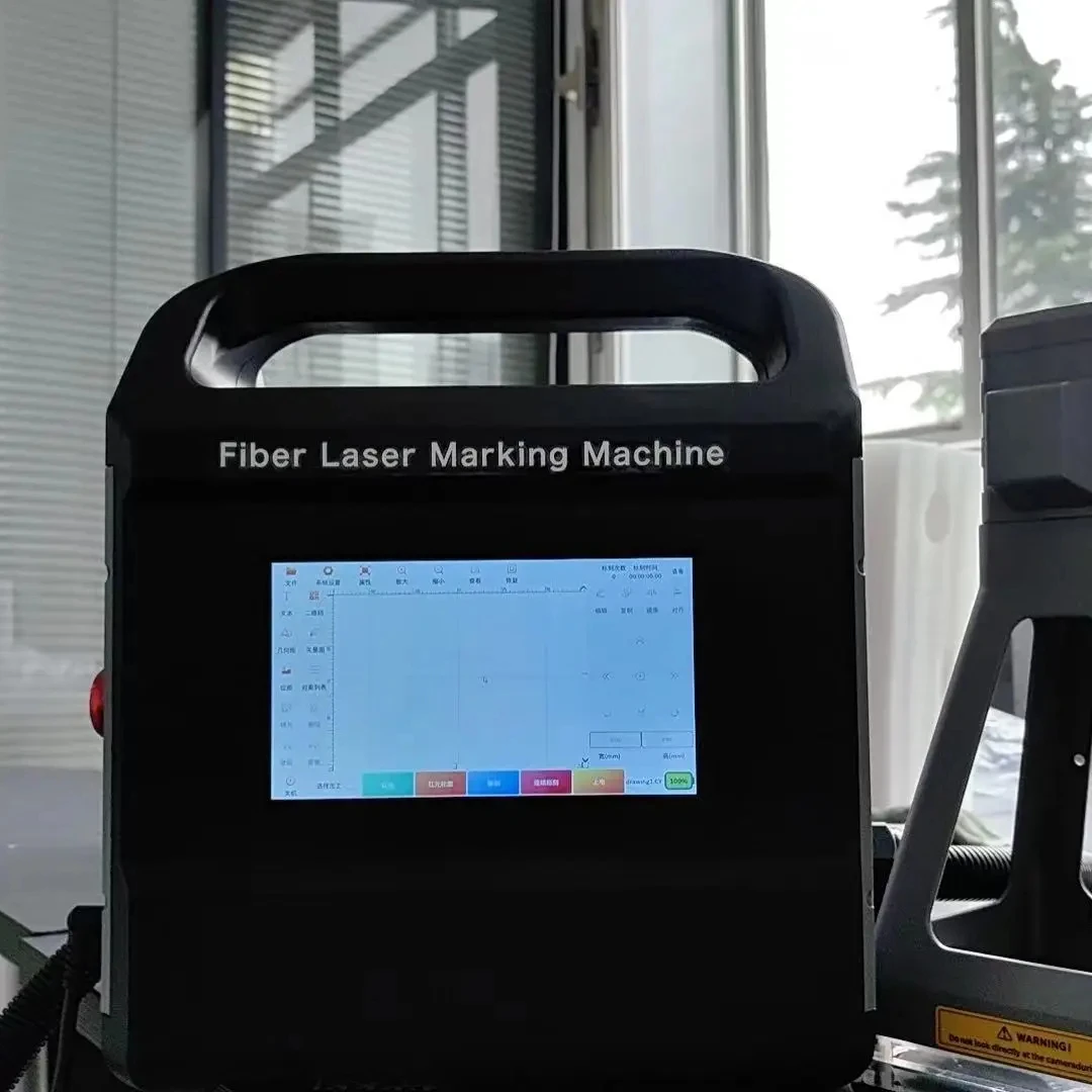 Портативный волоконно-лазерный маркировочный аппарат для металла ювелирных