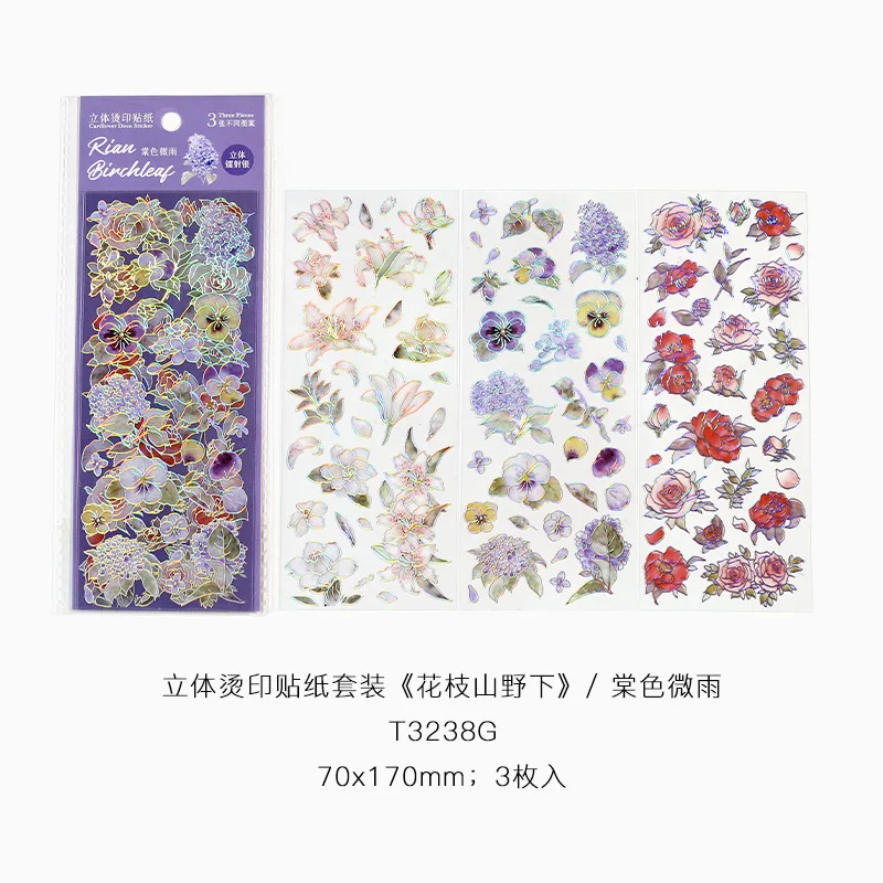 

Набор винтажных наклеек Gimue