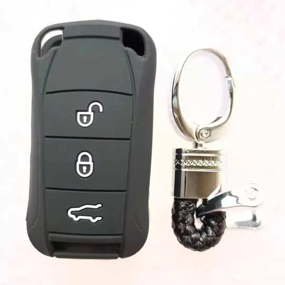 Флип-чехол для PORSCHE Cayenne с 3 кнопками и силиконовым держателем | Автомобили