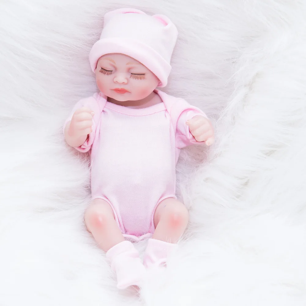 Реалистичная силиконовая кукла Новорожденный ребенок 28 см реалистичные куклы