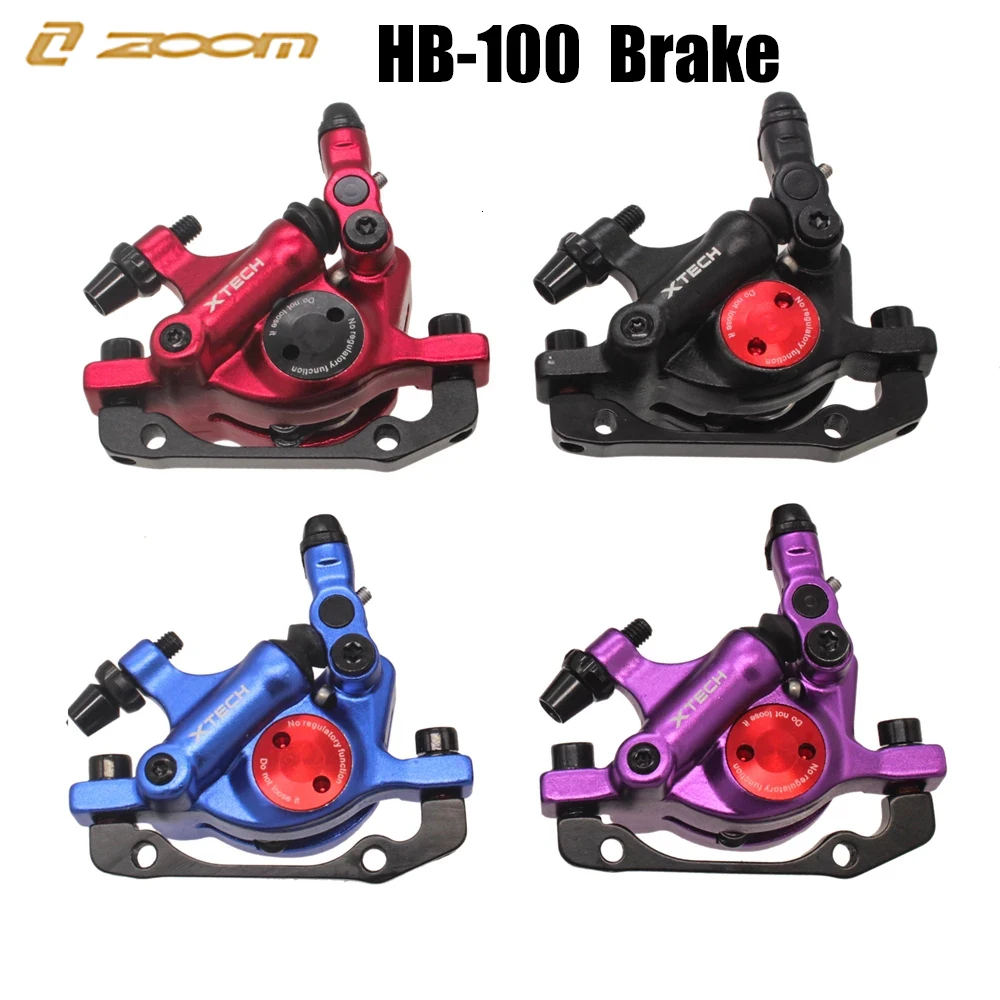 

ZOOM XTECH HB100 Mtb Discs Brake System for Bicycle Hydraulic Disc Brake Calipers Front & Rear Caliper Mountain Bike Scooter