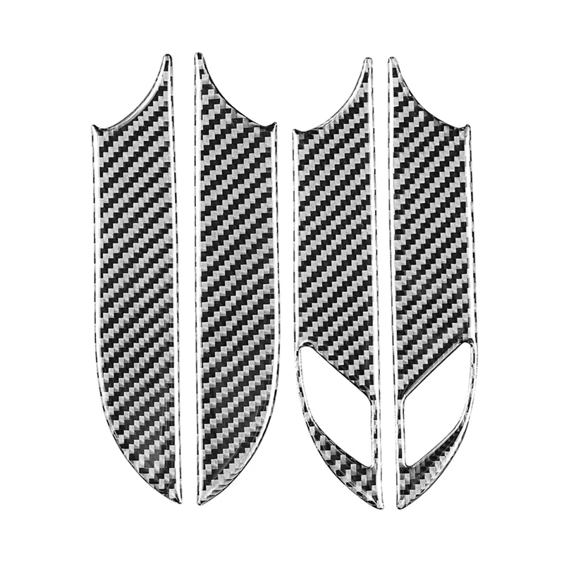 

Carbon Fiber Interior Door Bowl Cover Trim Decal for Cadillac XT5 2016 2017 2018 2019 2020 Car Accessories