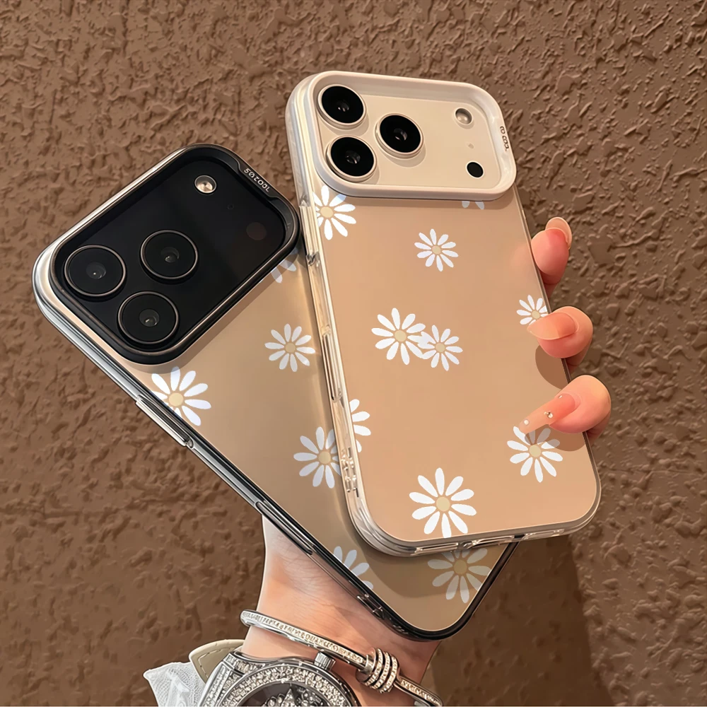 Фото Чехол для телефона Cottagecore Daisy для iPhone 17 Pro Max 15 16 14 13 12 11 Pro Max 8 Plus XR 17E Air, матовый, жесткий, противоударный, IMD №4