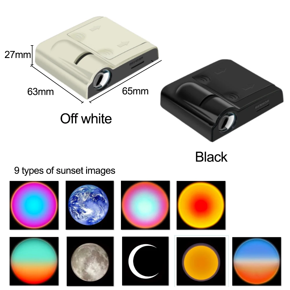 

3D Moon Projection Lamp Planet Projector Background Atmosphere Decoration Led Night Lamps Kid Bedroom Home Decor Wall Light