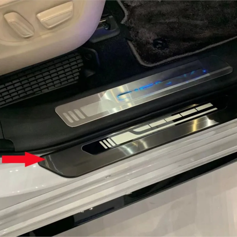 Для TOYOTA Sienna (XL40) 2021 2022 2023 внешняя дверная панель из нержавеющей стали накладка на