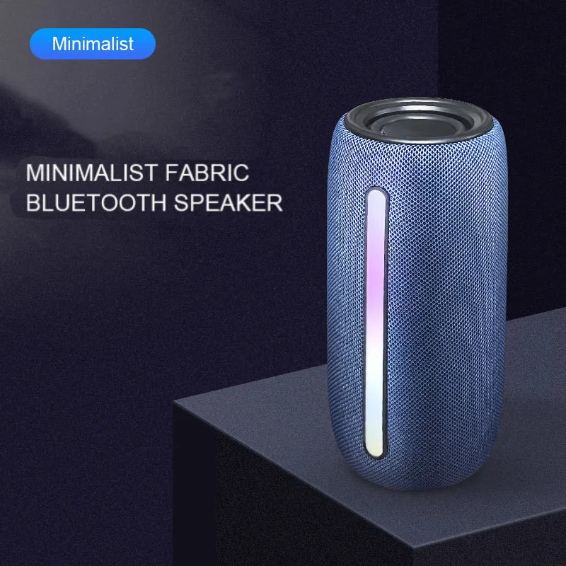

30W Bluetooth speaker HIFI sound quality outdoor portable heavy bass wireless audio color light high-power dual speakers