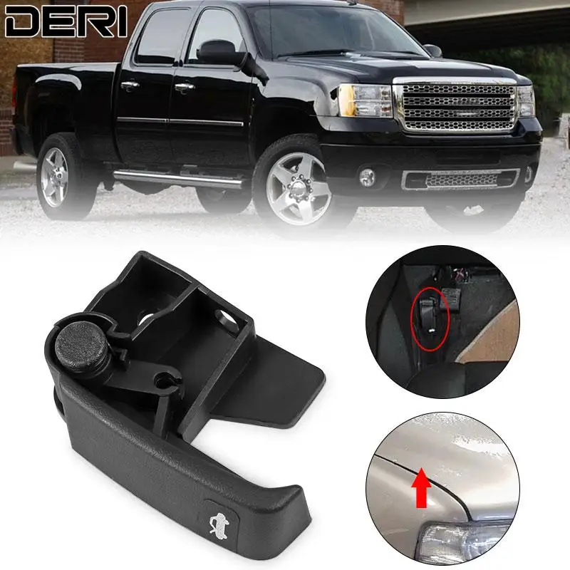 

15741109 внутренняя защелка капота выпускная ручка для Chevy Silverado GMC пикап Play-and-Play Прямая замена