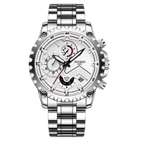 fngnee relogio masculino new luxury quartz wristwatch men sport watches stainless steel waterproof military date clock male