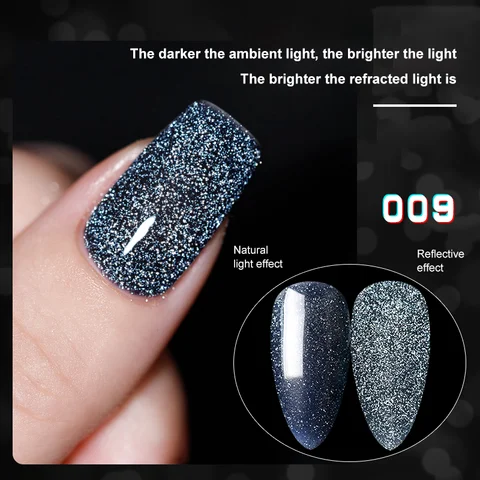 Гель-лак для ногтей, цветной блеск, УФ-гель для ногтей, полуперманентный лак для ногтевого дизайна, блеск для салона, отмачиваемый органический УФ светодиодный гель для ногтей TSLM1