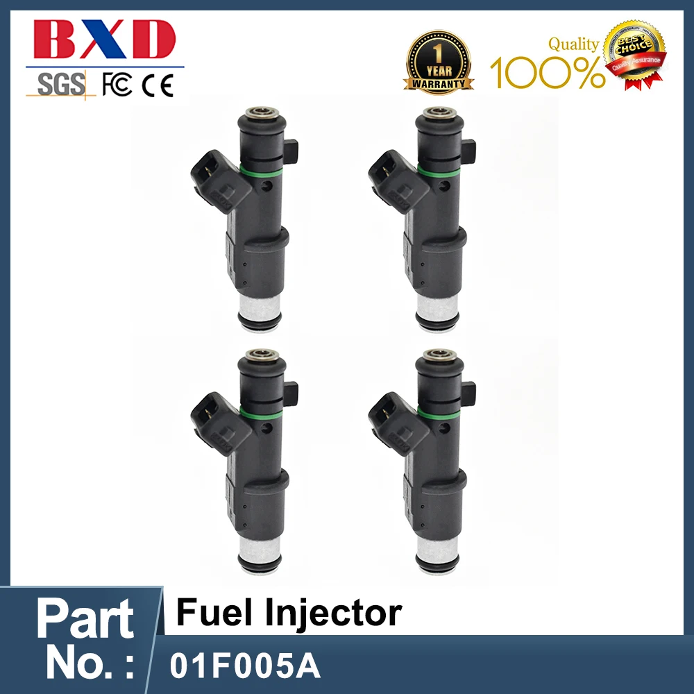 

1/4PCS 01F005A Fuel Injector For CITROEN Xsara Picasso C5 PEUGEOT 406 407