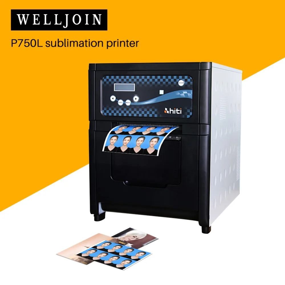 

P750L thermal sublimation printer drum photo paper certificate 6 "7" 8 ".