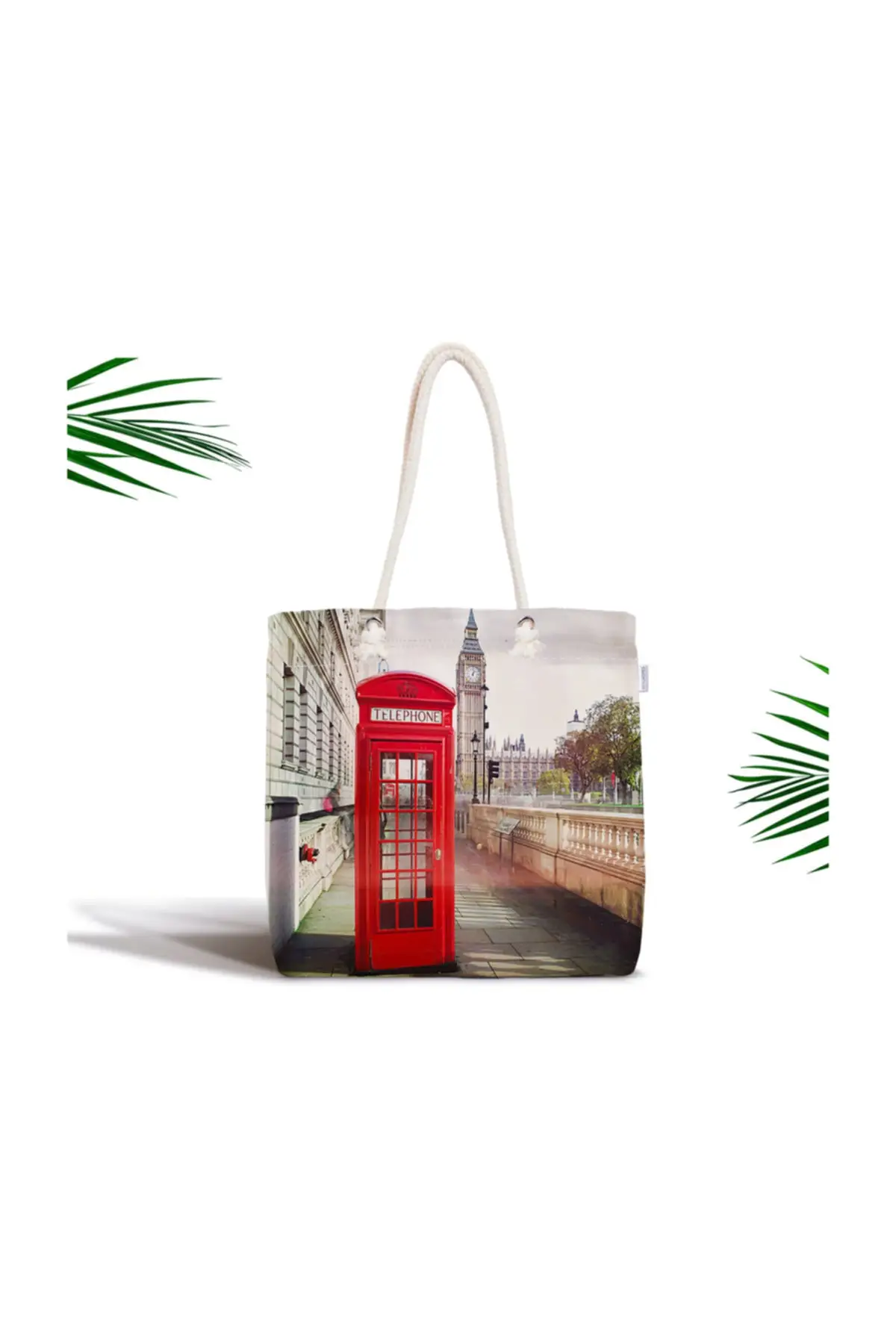 

Женская пляжная сумка-тоут на молнии, с цифровой печатью