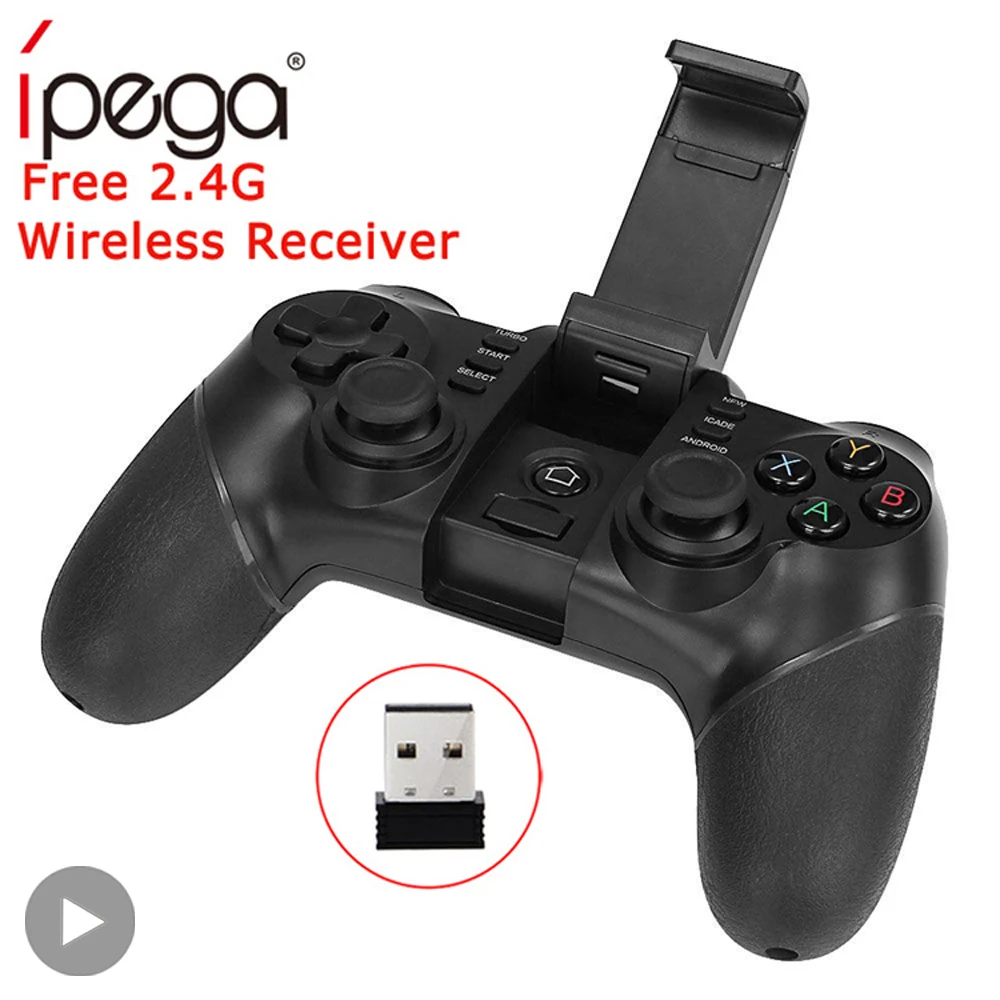 

Wireless Gamepad Controller For PC Android TV Box Mobile Cell Phone Computer PS3 Trigger Gaming Smartphone Joystick Game Control