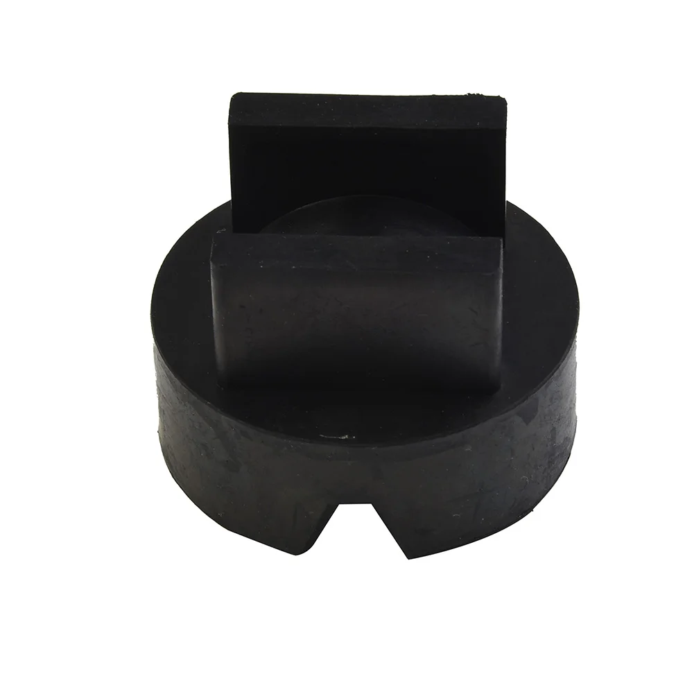 

Brand New Durable High Quality Jack Stand Pad Adaptor Jack Stand Pad Adaptor Tool Black Frame Rail Weld Slotted