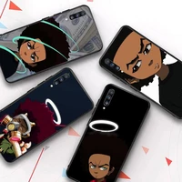 fhnblj huey freeman boondocks phone case for samsung a51 a30s a52 a71 a12 for huawei honor 10i for oppo vivo y11 cover