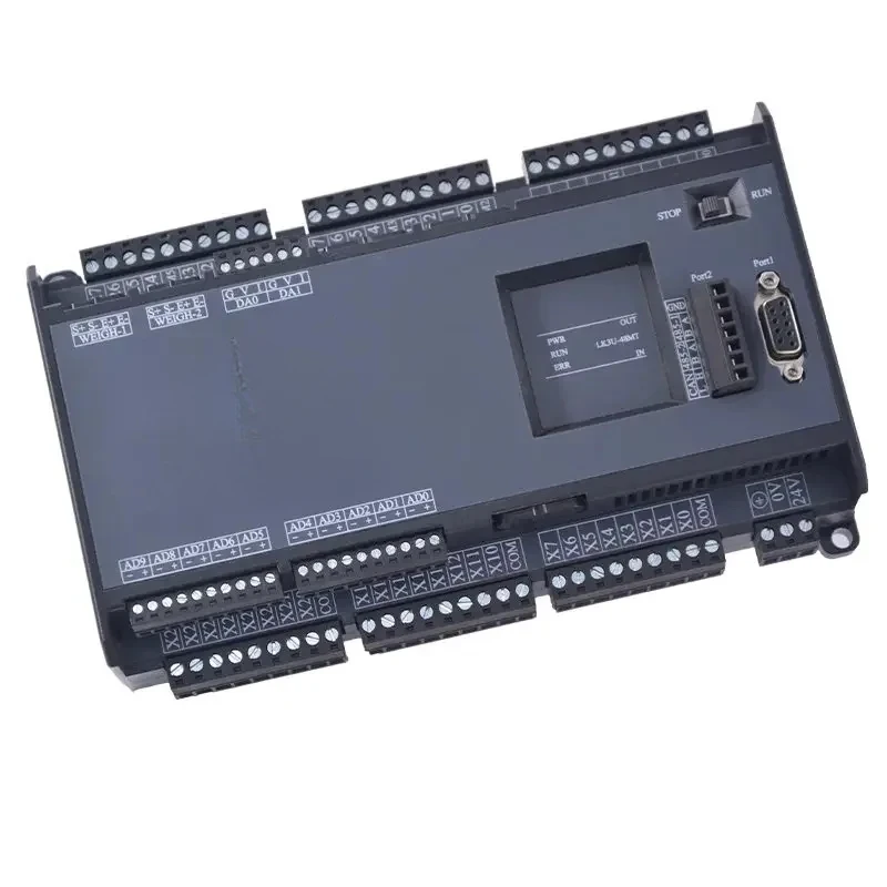 Плата промышленного управления ПЛК LK3U-32MT-10AD2DA 48MR с 8-осевым импульсным
