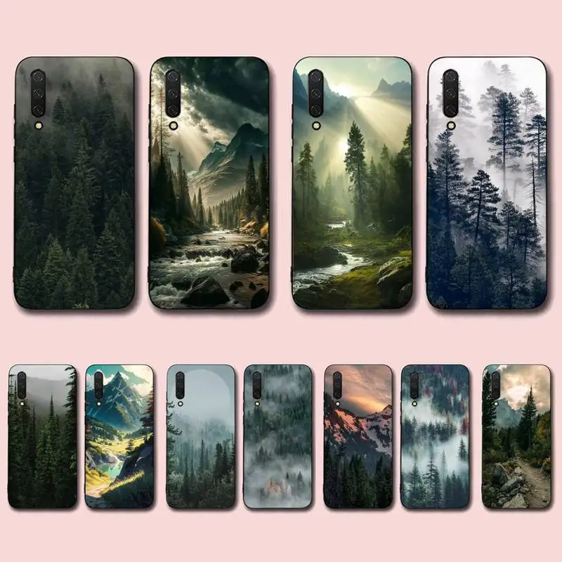 

Mountain Forest Phone Case for Xiaomi mi 5 6 8 9 10 lite pro SE Mix 2s 3 F1 Max2 3