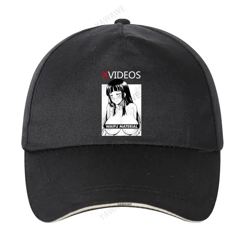 

cotton unisex Adjustable Baseball Cap XVIDEOS WAIFU MATERIAL Man Women Summer Hat drop shipping