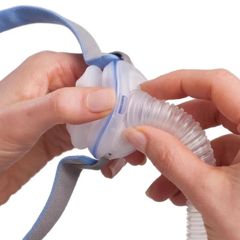 Фото ResMed AirFit P10 Назальная подушка CPAP Маска против храпа Апно во сне Авто-BiPAP Совместимые маленькие средние большие подушки в комплекте №4