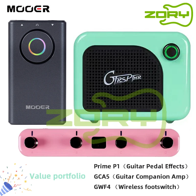 

Mooer Prime P1 педаль для гитары умная педаль с многофункциональными эффектами со встроенными 126 эффектами 40 барабанных машин 80s запись Looper, ножной переключатель Gtrs