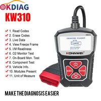 obd2 scanner konnwei kw310 for auto obd 2 car scanner diagnostic tool automotive scanner car tools pk elm327 code reader vehicle