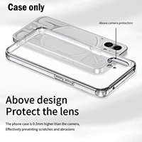 air bag case for nothing phone 1 phone1 protector cover transparent soft antiknock crystal tpu back shell shockproof case