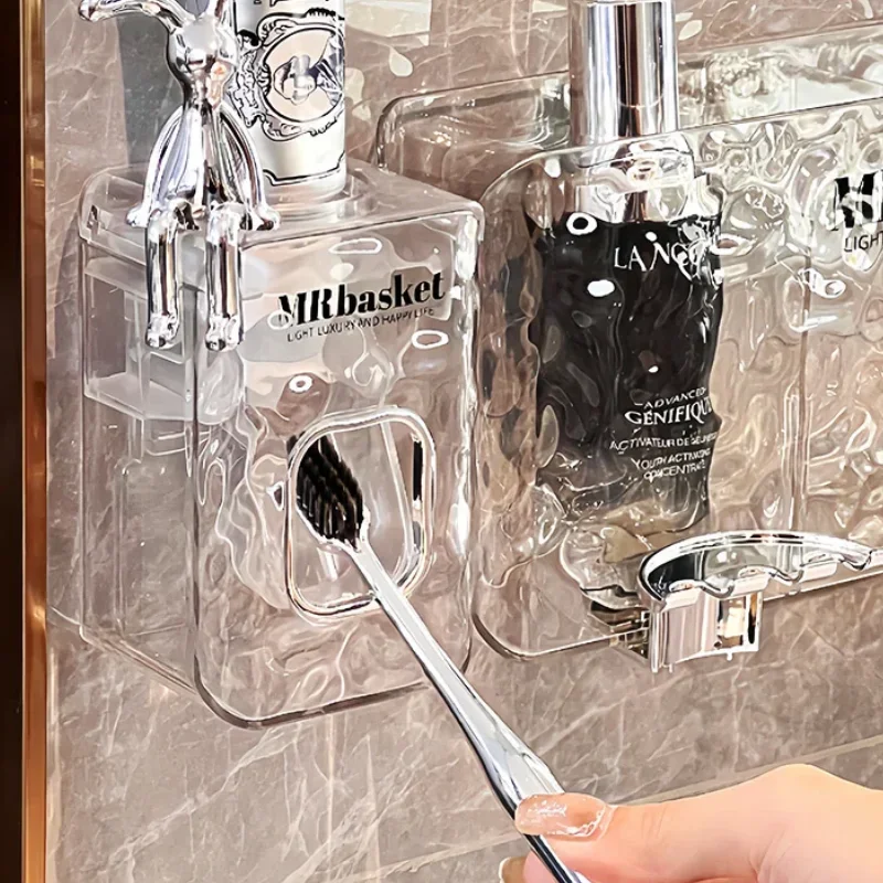 Неперфорированный настенный держатель для хранения зубов