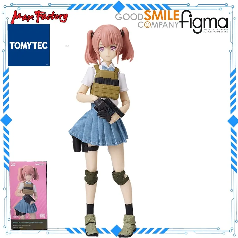 Фото Оригинальная фигурка Max Factory от TOMYTEC Figma #   Коллекционная модель мобильной куклы JK SP-157 с миниатюрным оружием, ручная работа, подарок №5