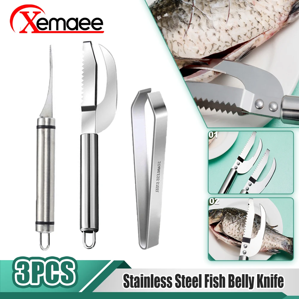 

Stainless Steel Multifunction Fish Scale Remover Fish Maw Knife Kitchen Accessories Fish Knife To Kitchen Picnic Kitchen Tools