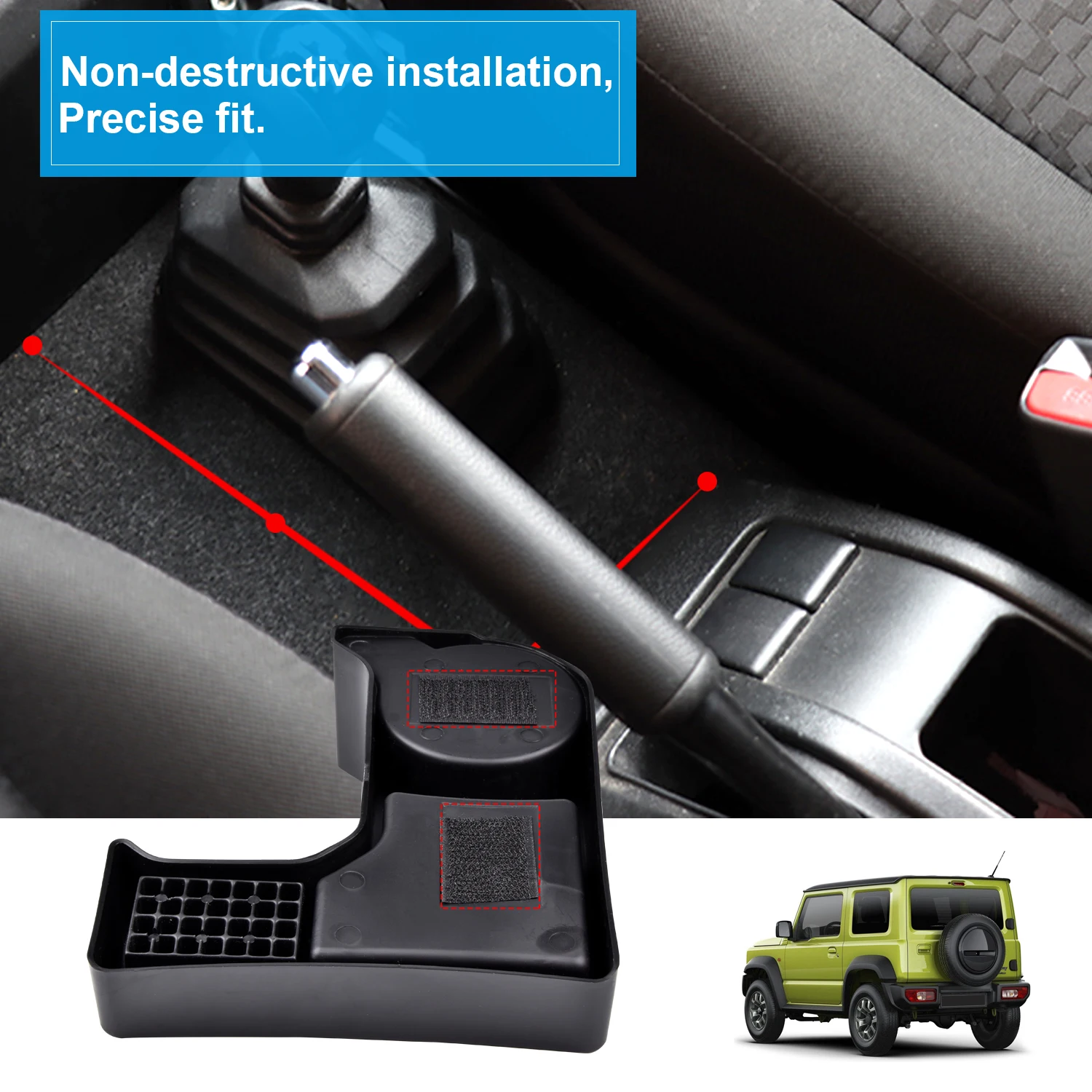 Коробка для хранения переключения передач автомобиля органайзер поддон