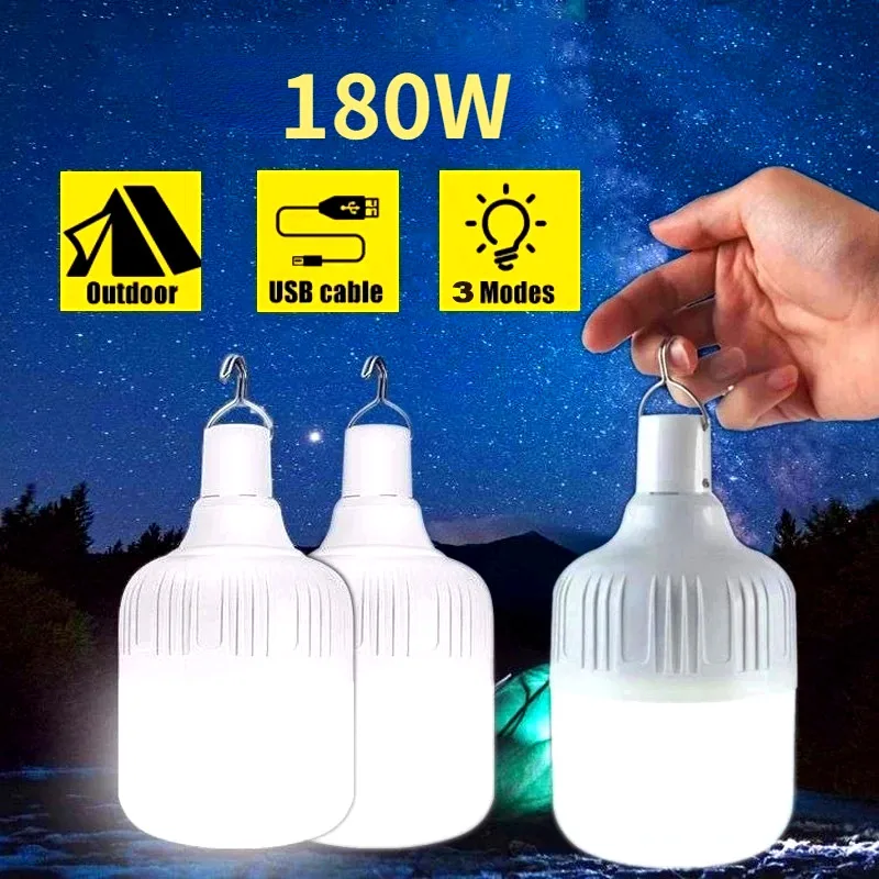 

Portable Camping Lights Rechargeable Led Light Camping Lantern Emergency Bulb High Power Tents Lighting Camping Equipment Bulb.