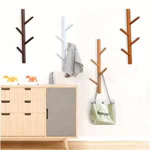 Wall Hooks with Shelf Coat Hook Rack with 5 Dual Hooks for Bathroom, Living Room,Bedroom Wall Mounted Hat Rac Towel Hat Hanging