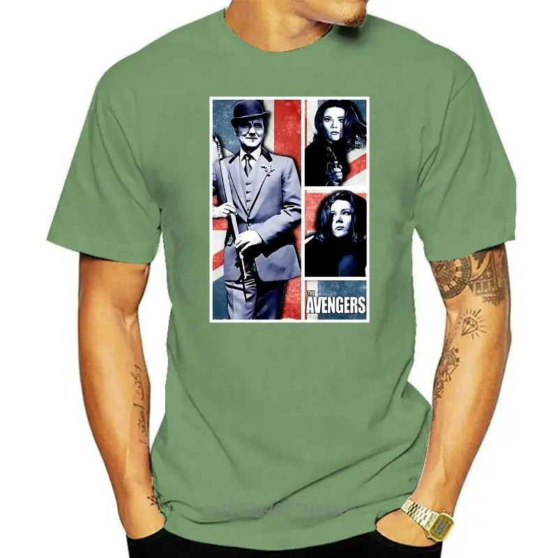 

Новая футболка, футболка с принтом Джона стида, Эммы кожура, футболка Sixties Macnee Rigg, Культовая ТВ футболка, летняя стильная повседневная одежда