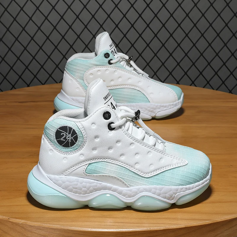 Boys' Shoes Spring and Autumn Anti-skid Wear-resistant Big Sole Children's Basketball Shoes Sports Shoes Children's Casual Shoes