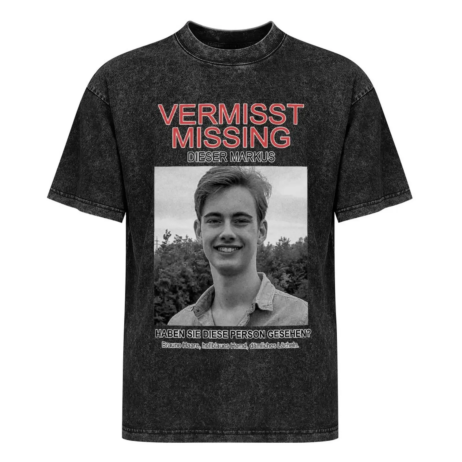 Футболка Farewell Birgitt: This Markus Мужская одежда Аниме футболки уличная мужские