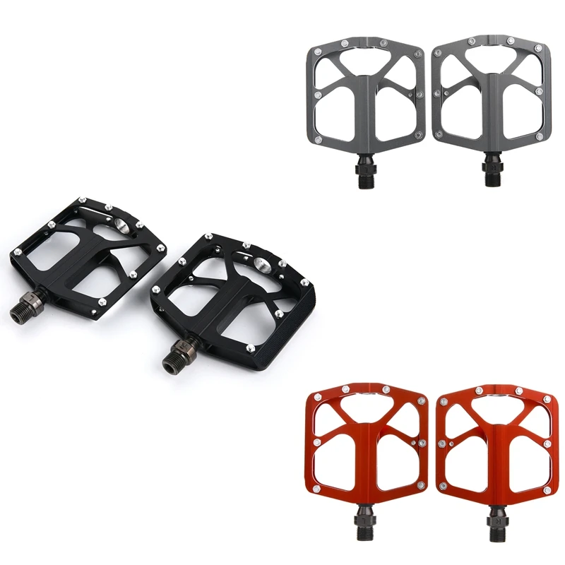

Ультралегкие педали из алюминиевого сплава для горного и дорожного велосипеда, 3 подшипника