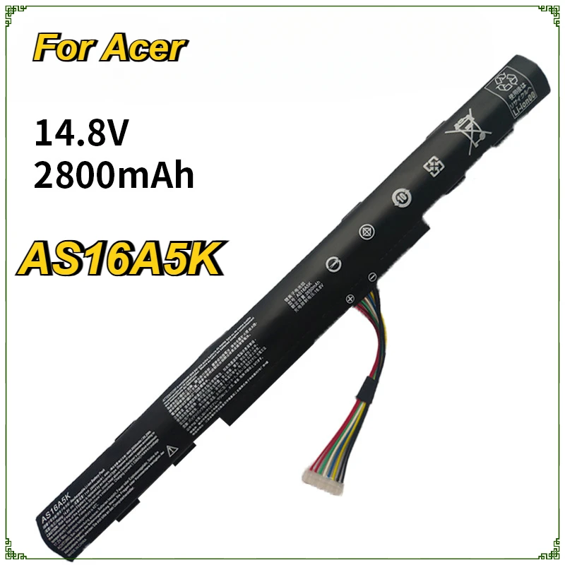 AS16A5K AS16A7K AS16A8K Аккумулятор для ноутбука Acer Aspire E15 E5-475G 523G 575G 553G 774G E5-575-59QB E5-575 E5-575G-53VG