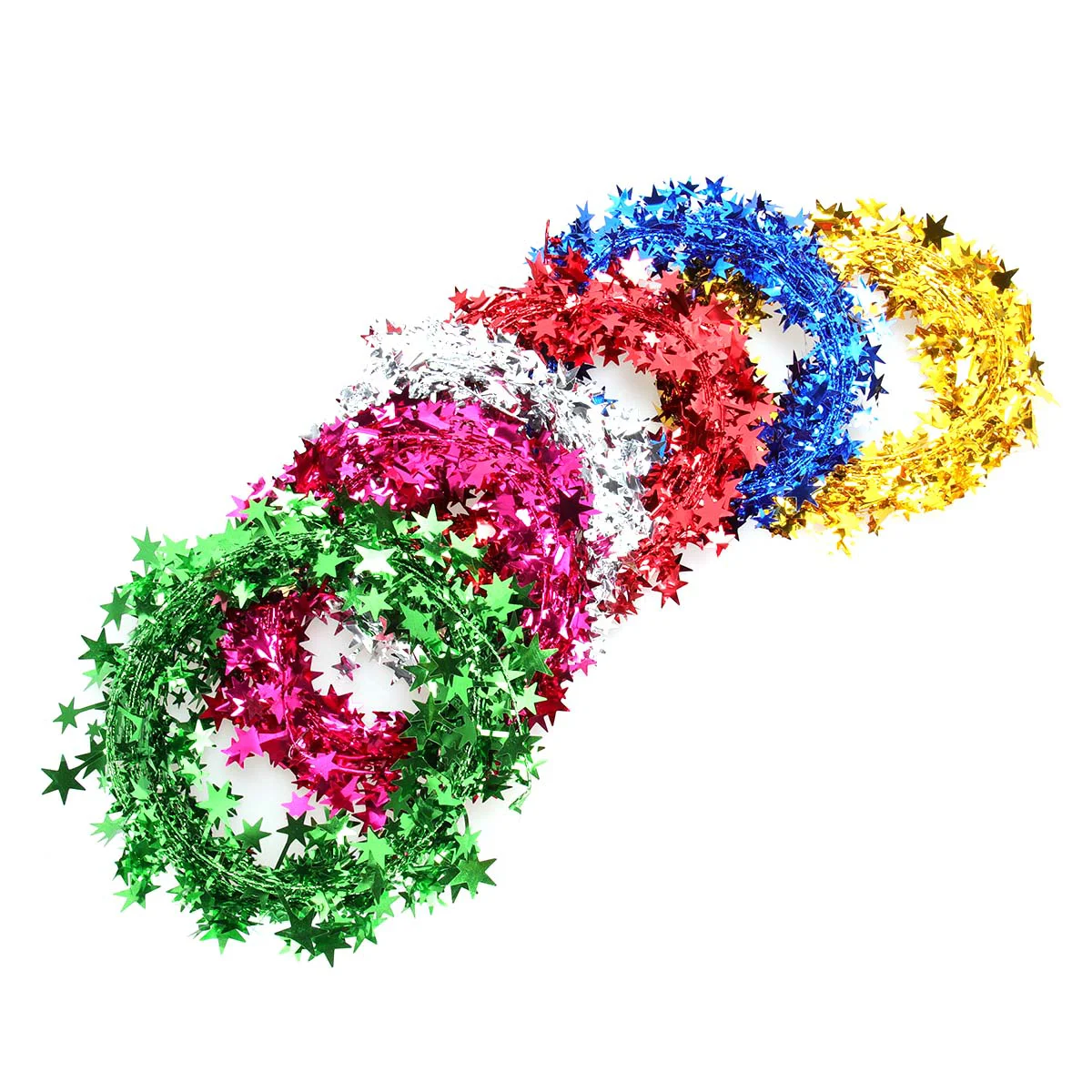 

Holiday Hanging Garland Ornament Garlands Tinsel Christmas Decoration Wedding Star Patriotictree Accessory Party Favor Decor