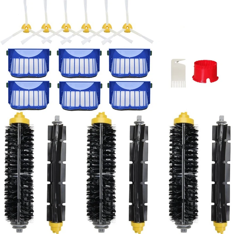 

20 Pcs Vacuum Cleaner Parts Kit For Irobot Roomba Vacuum Cleaner 600 Series 690 680 660 651 650 & 500 Series