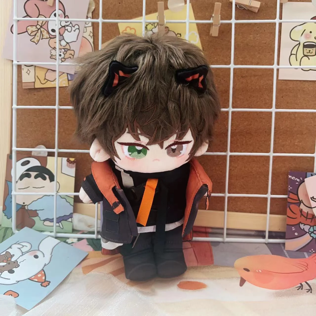 

Игрушка плюшевая аниме ноктикс Альбан Нокс, милая мягкая кукла, сменная одежда для косплея, подарок на день рождения, 20 см