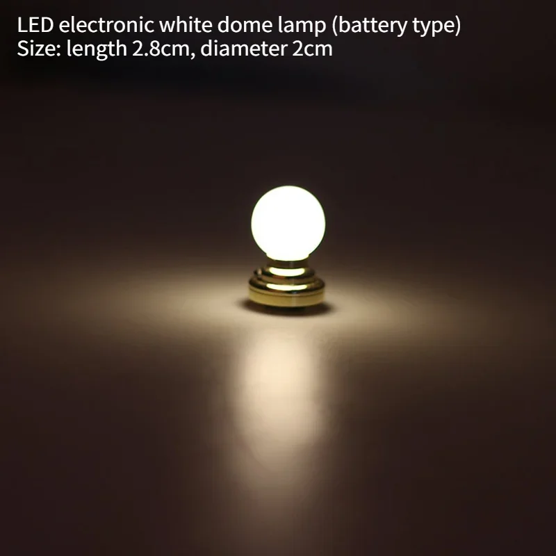 Настольная лампа для кукольного домика Миниатюрная миниатюрная яркая настенная