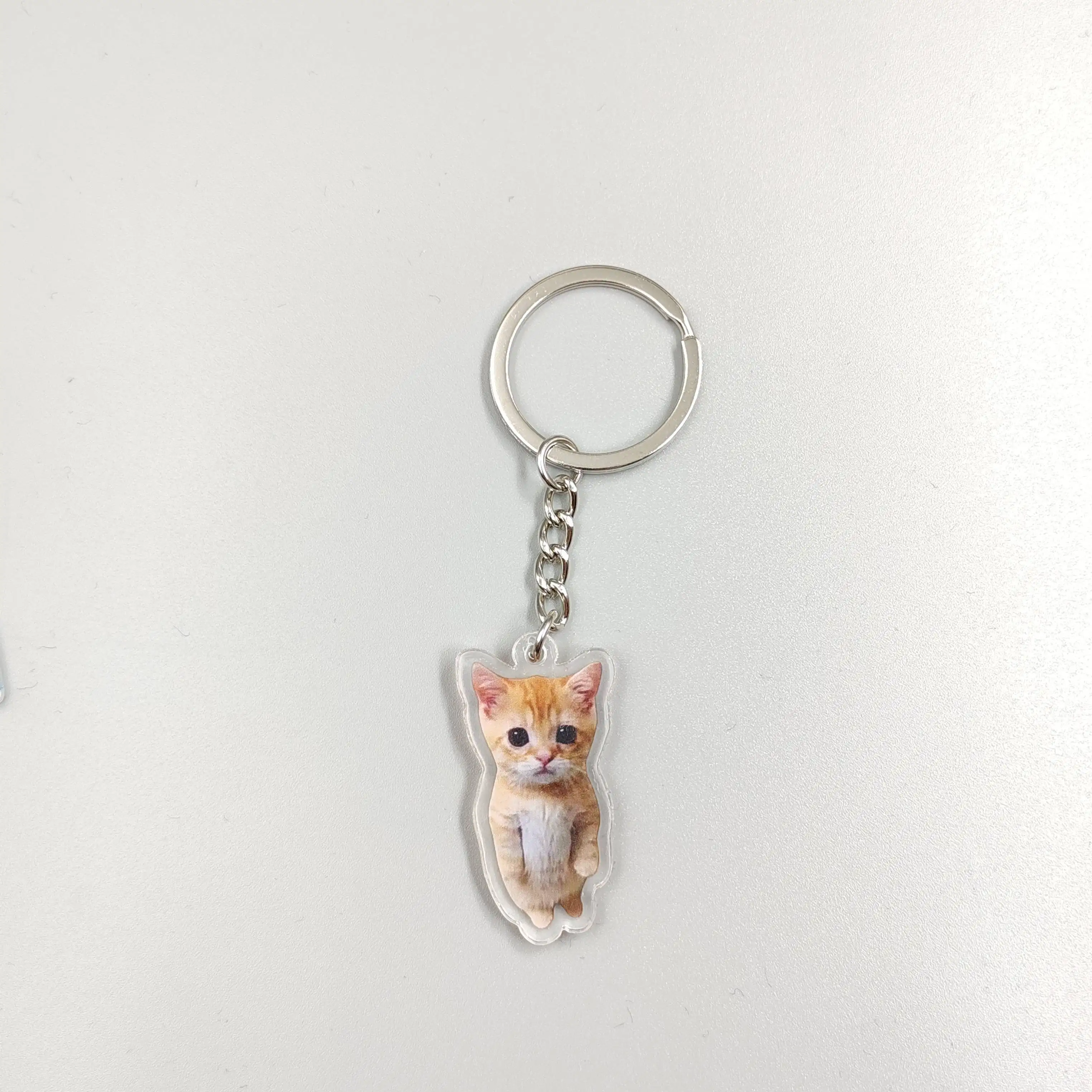 2023 милый счастливый кот банан Кот плач брелок студенческий подарок кошка Эль