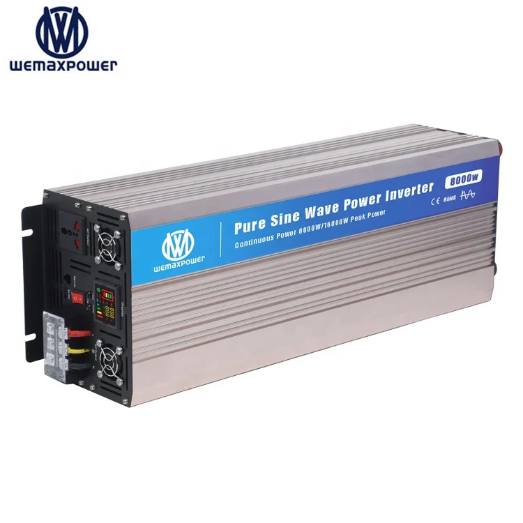 

Factory Price Solar inverter system 8000W 16000W Power Inverter DC AC Pure Sine Wave Power Inverter