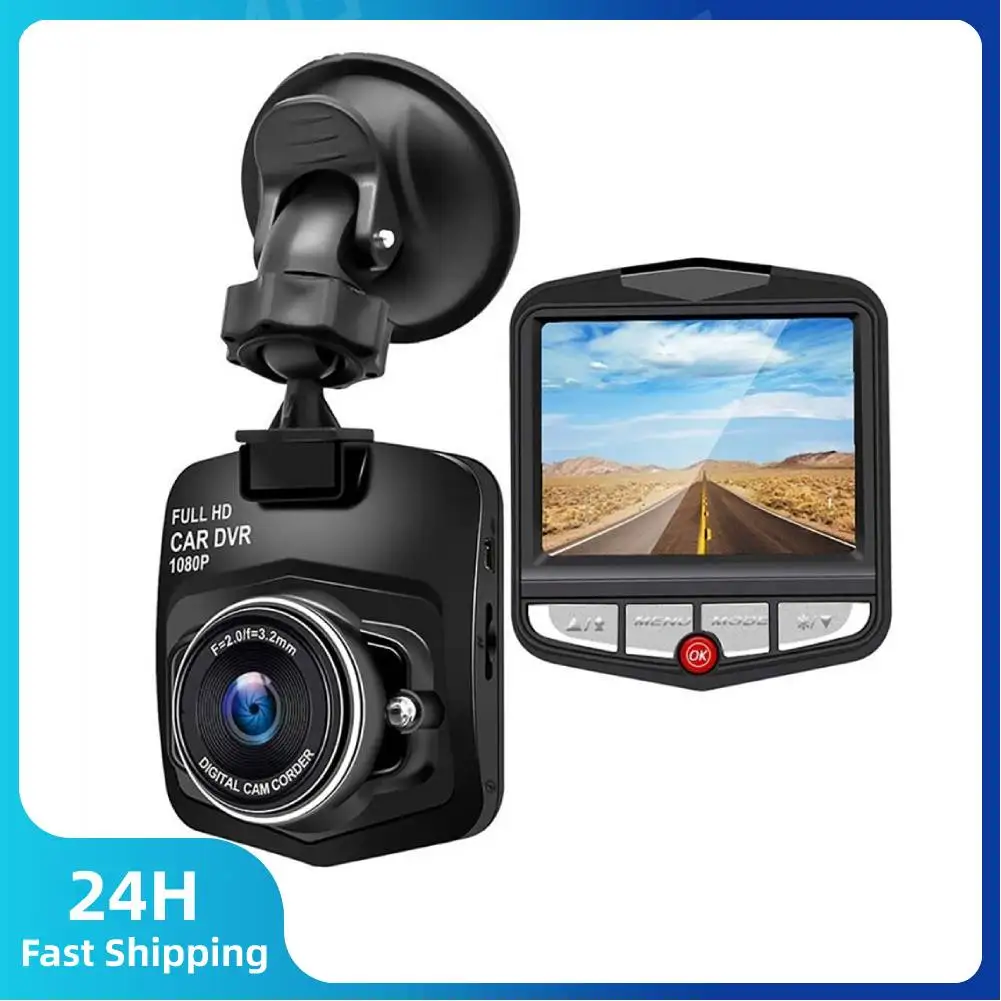 

Автомобильный видеорегистратор Full DVR с разрешением 1080P, видеорегистратор 1f, товар может немного отличаться от изображений, представленных н...