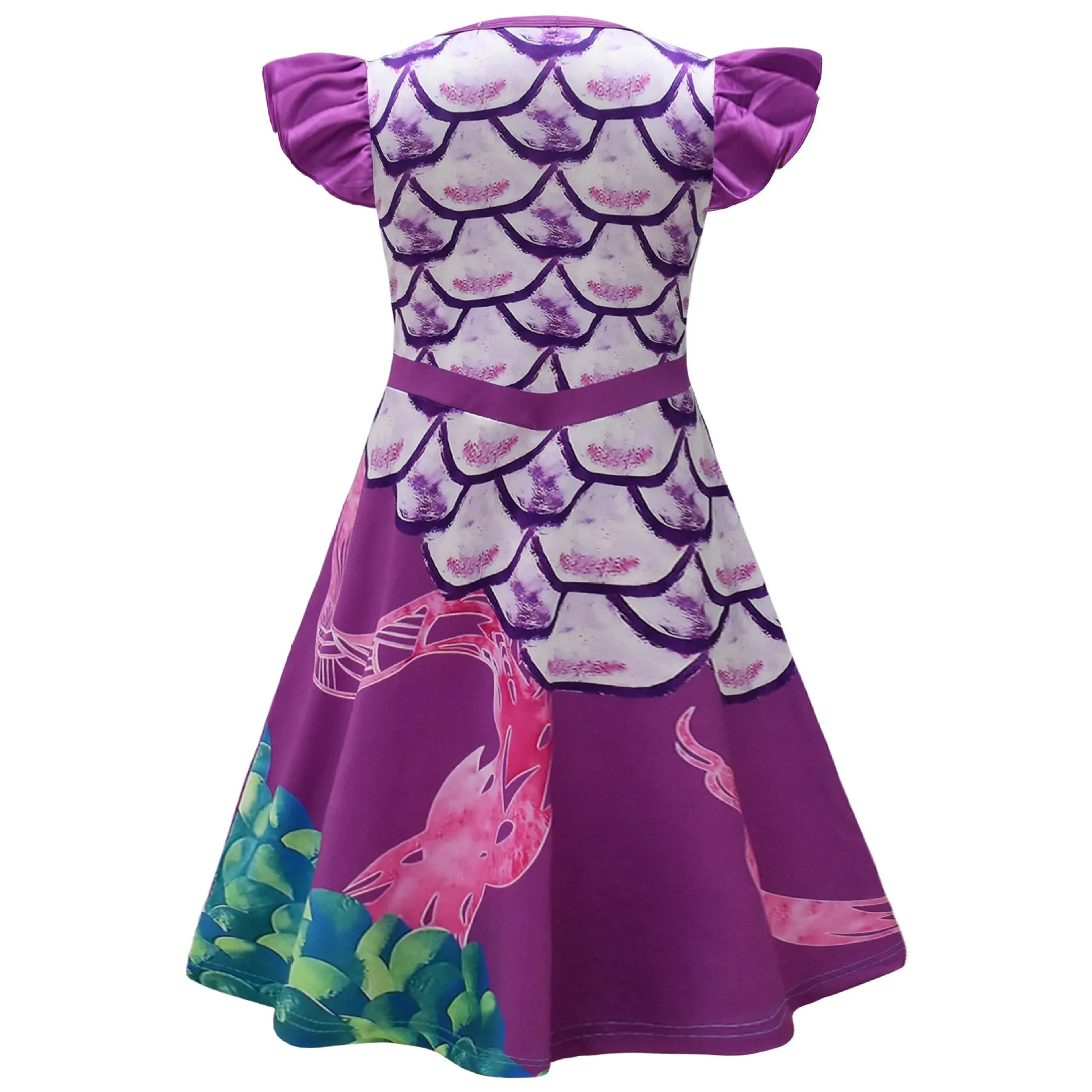 Детская одежда на Хэллоуин для девочек платья принцессы D-Descendants 4 детские костюмы