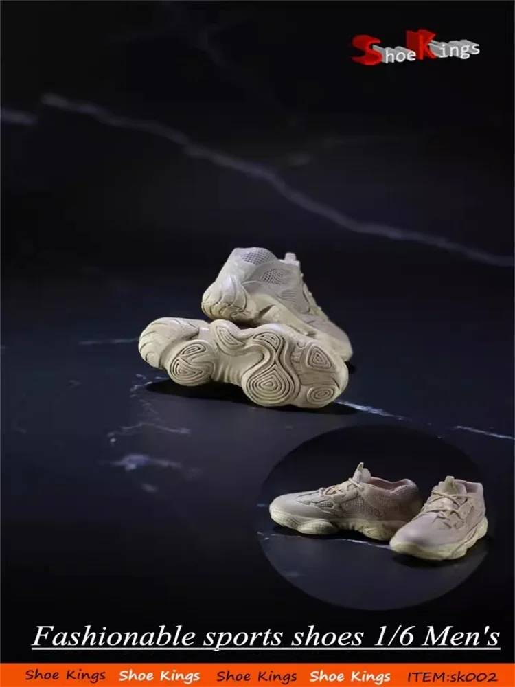 Фото Shoe Kings SK002 1/6 Мужской солдат Модные модные кроссовки в стиле ретро Высококачественная модель для 12-дюймовой экшн-фигурки на складе №3