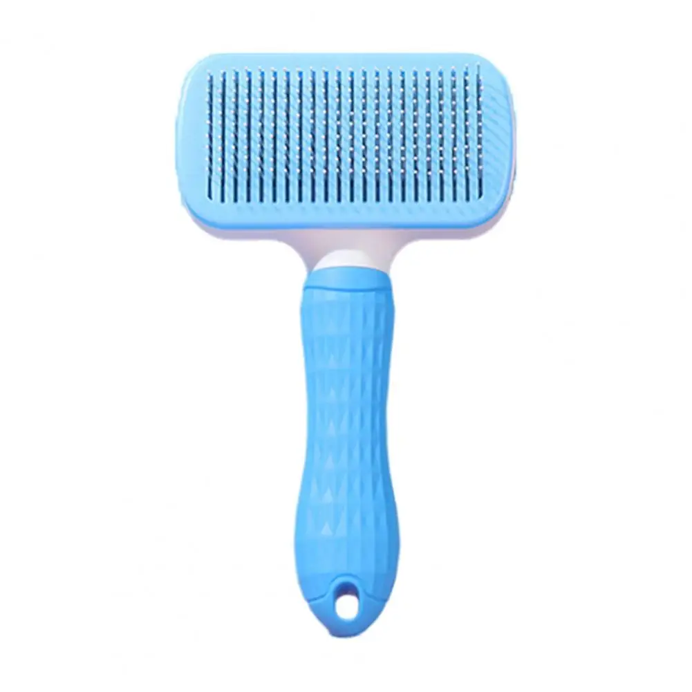 Квадратная щетка для домашних животных профессиональная самоочищающаяся