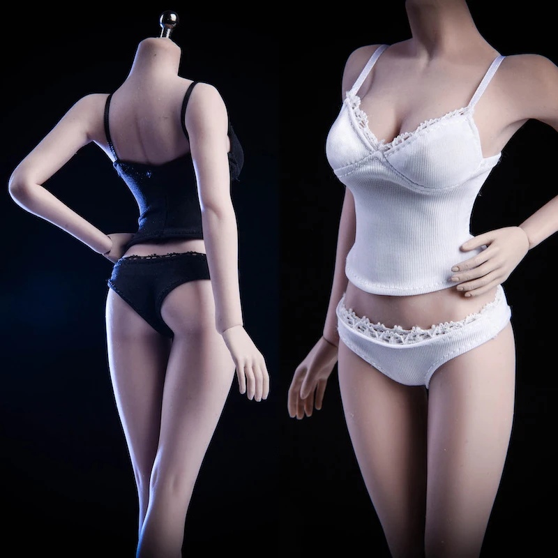 

Женская майка VSTOYS 18XG26 1/6, женский жилет, женское нижнее белье, модель одежды, подходит для 12 дюймовых солдат, экшн-фигурок, кукол